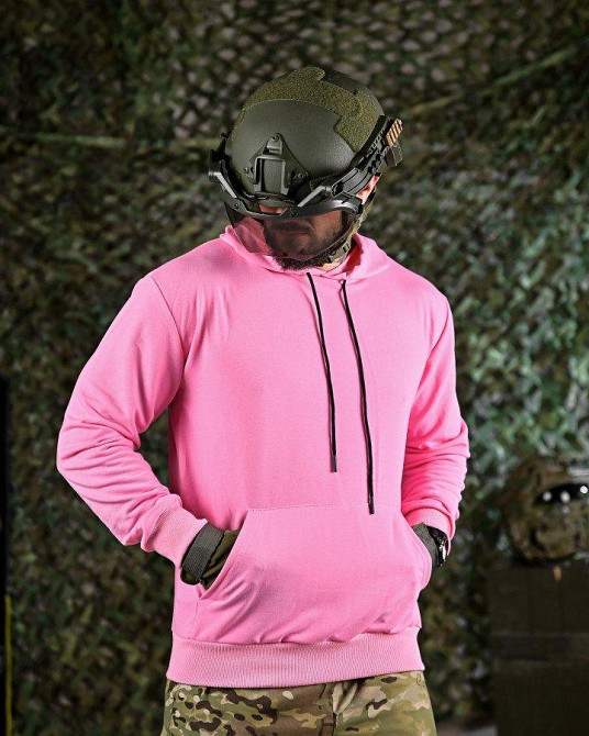 Тактическая худи MAKLIN  миномет розовая ДЛ7062 Одесса - изображение 2