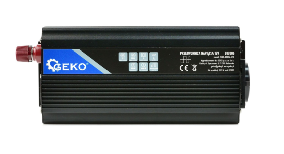 Інвертор — перетворювач напруги 12V/230V (800/1600W) GEKO G17006 Чернігів