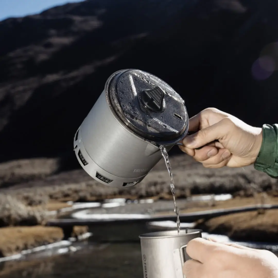 Котелок туристический Fire Maple Petrel Ultralight Pot G2 (750мл) с теплообменным элементом Винница
