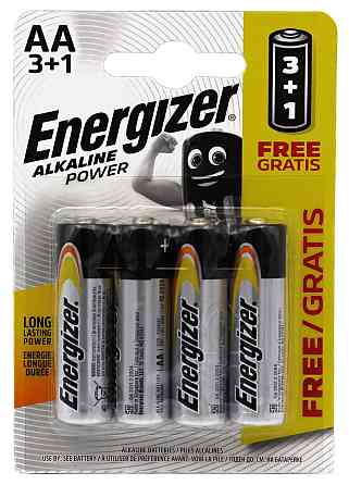 Батарейка Energizer LR6/AA Алюмінієва / блістер 4 шт Дніпро