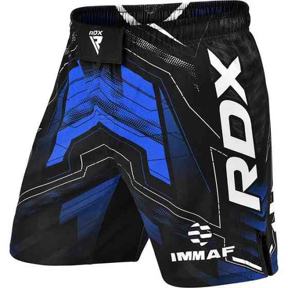 Шорти MMA RDX MSS-IMF схвалені IMMAF Blue S Кам'янське