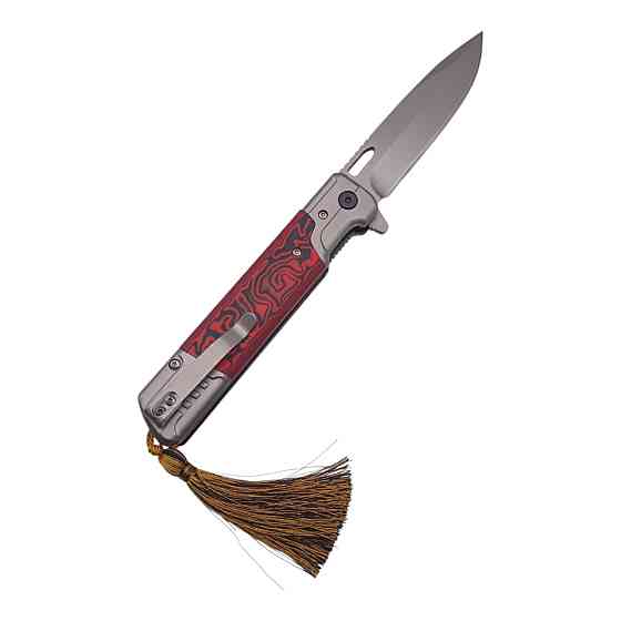 Ніж складаний ChongMing CM139, 2146 Червоний Дніпро