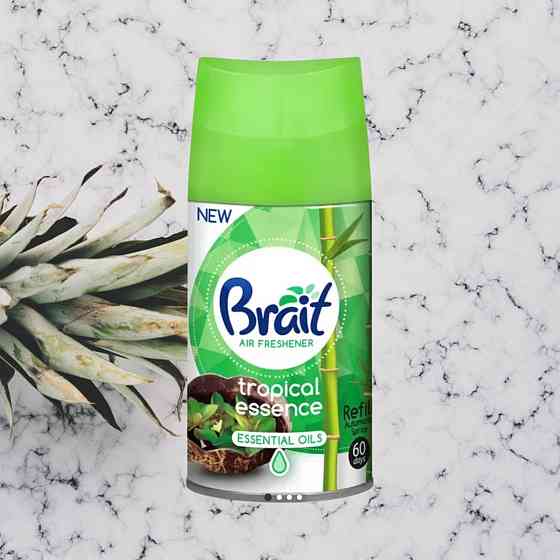 Змінний аерозольний балон BRAIT "TROPICAL ESSENCE" (250 мл) (тропічний аромат) Виноградів