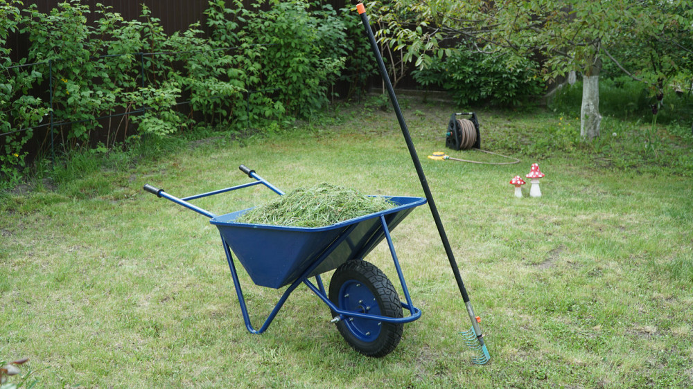 Тачка садовая Garden joys 110/220л Синий Тачка одноколесная садовая Тачка огородная Тачка для песка Белая Церковь - изображение 7