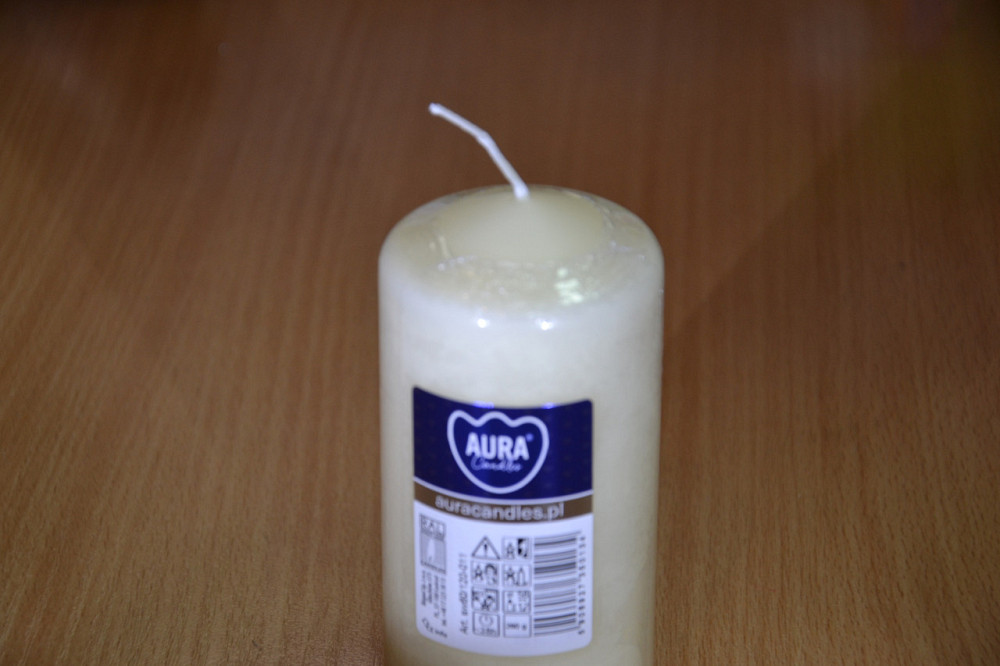 Свічка парафінова циліндрична Bispol AURA Candles Молоча (sw60/120-011) Луцк - изображение 10