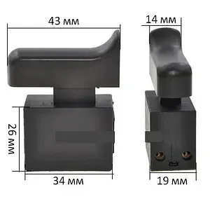 Кнопка перфоратор Stern 32 C узкая клавиша Полтава - изображение 1