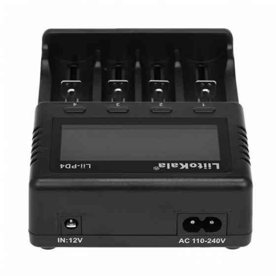 Зарядний пристрій LiitoKala Lii-PD4, 4x(LiOn/LiFePO4/NiMH/NiCd), display (Lii-PD4) Киев
