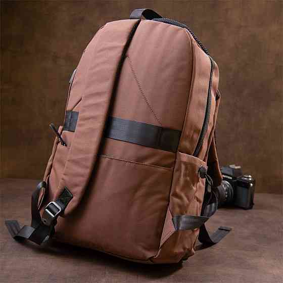 Рюкзак smart унисекс Коричневый (Vintage) Киев