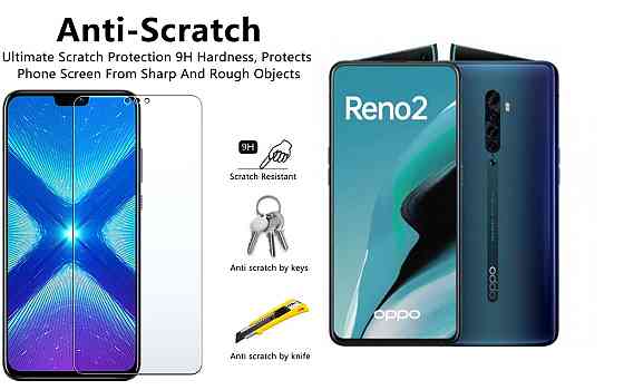 Захисне скло NeoGlass для OPPO Reno2, OPPO Reno2 Z – надпрозоре та стійке Київ