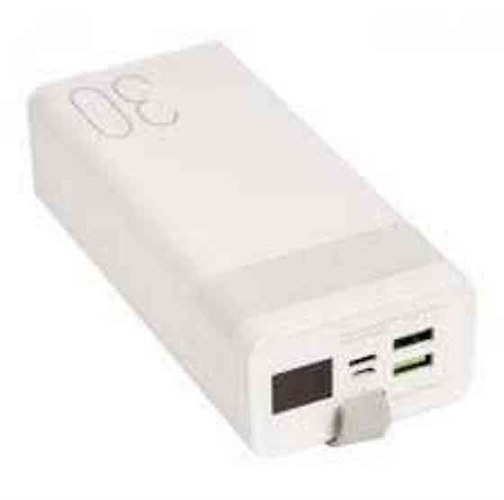 .Повербанк Remax RPP-320 QC22.5W+PD20W with LED Light 30000 mAh White. Киев