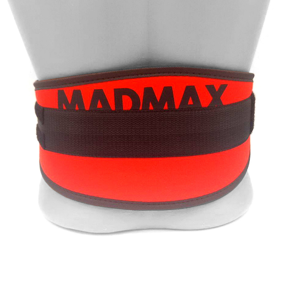 Пояс для важкої атлетики MadMax MFB-421 Simply the Best неопреновий Red XL Луцк - изображение 8