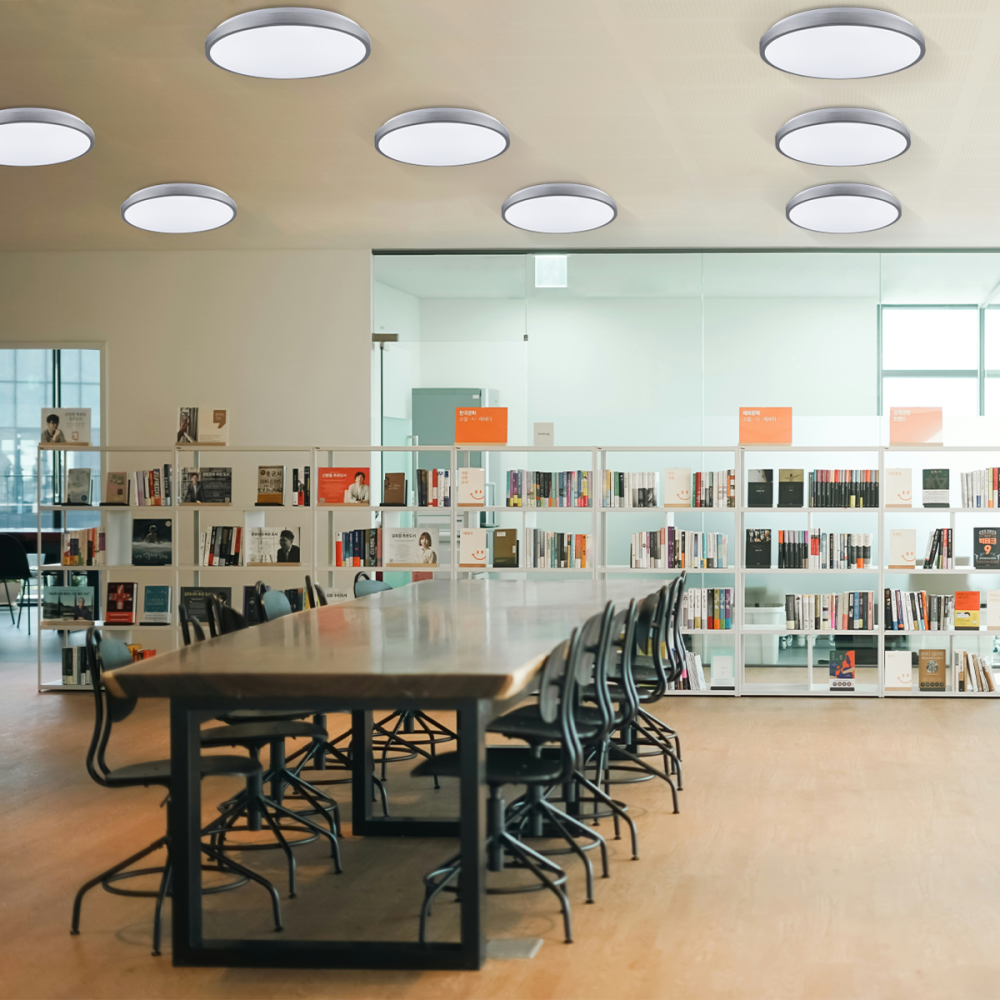 RING матовий 80W 480*60мм 3000К-6500К з ДК срібний Дніпро - фото 9