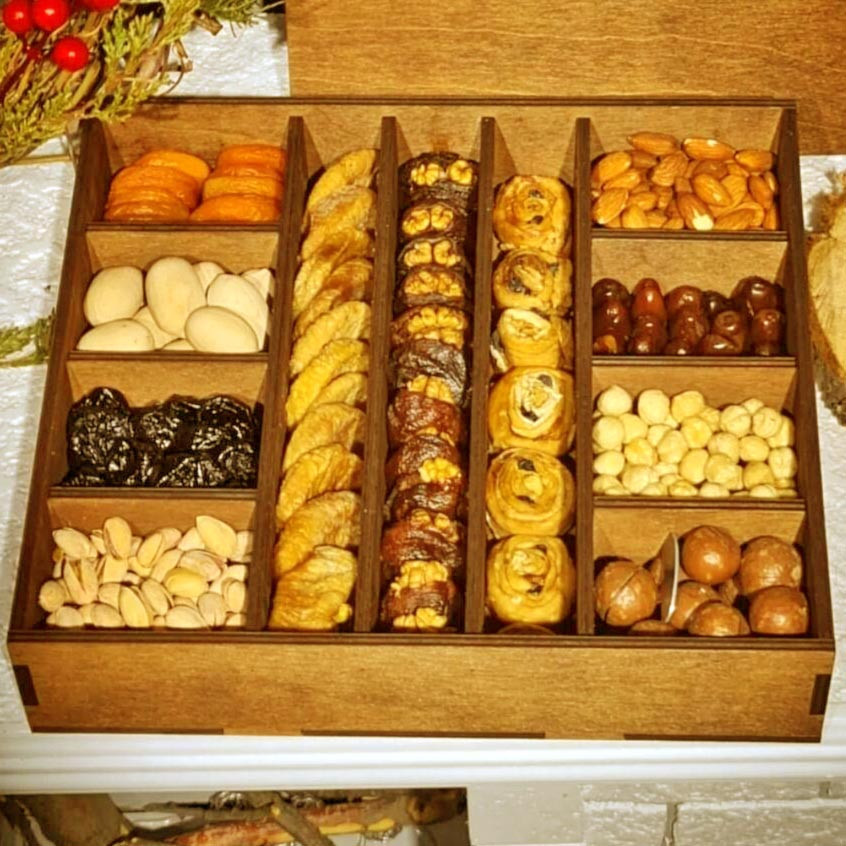 Менажница деревянная 