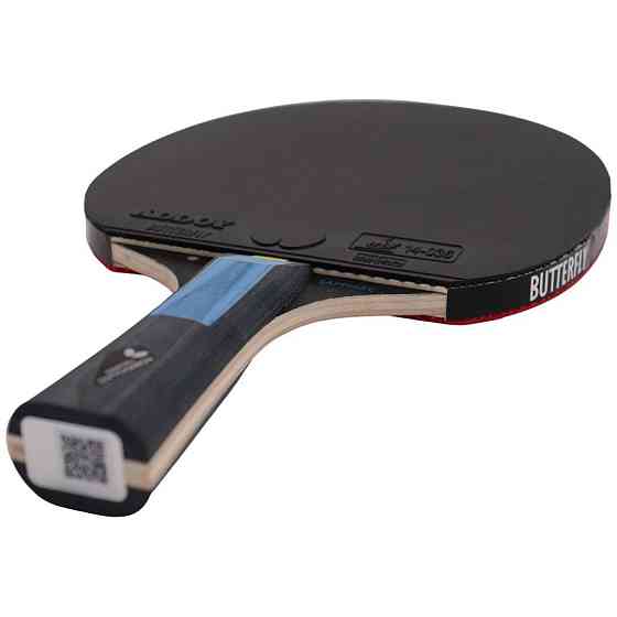 Ракетка для настольного тенниса BUTTERFLY Ovtcharov Sapphire, черно-красная Киев
