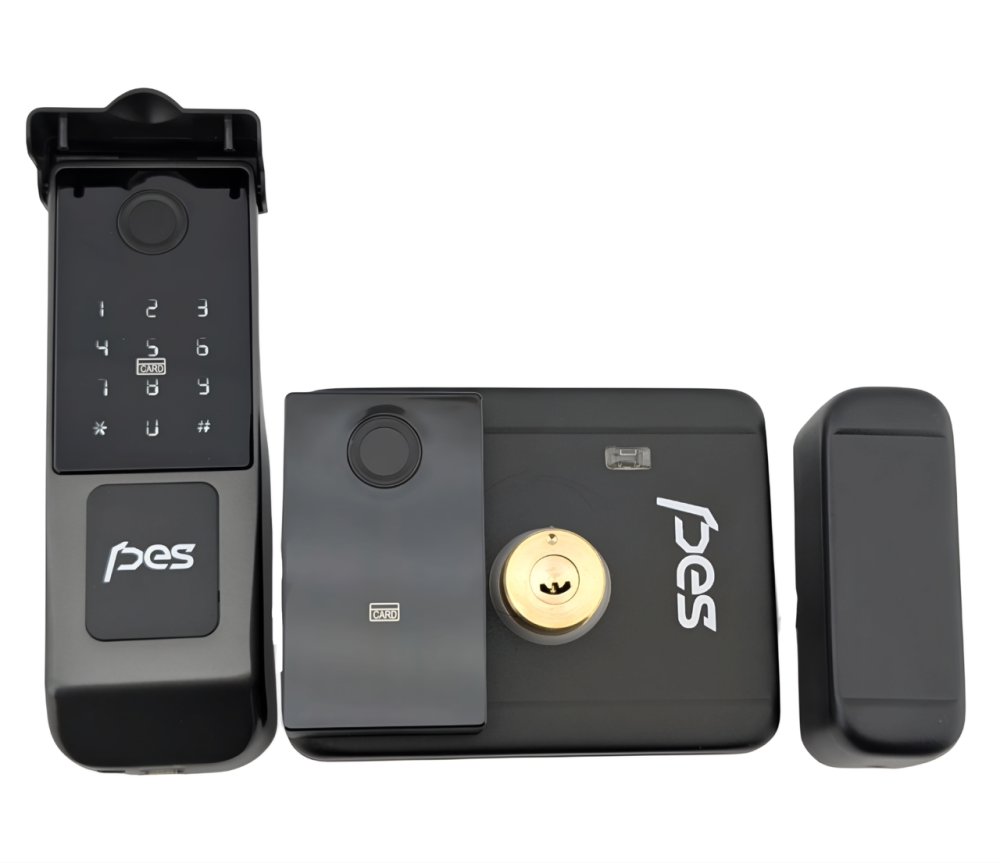 PES Gate 2 чорний електромоторний замок для каліток Київ - фото 5