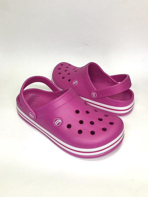 Крокси Рожеві жіночі сабо Одеса - фото 6