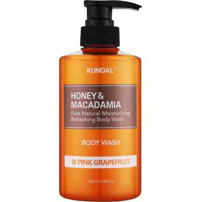 Гель для душу Kundal Honey & Macadamia Body Wash Pink Grapefruit 500 мл (8809568740289) Вінниця