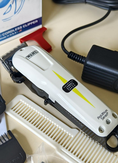 Машинка для стрижки волос: WAHL Super Taper Cordless. Киев - изображение 5