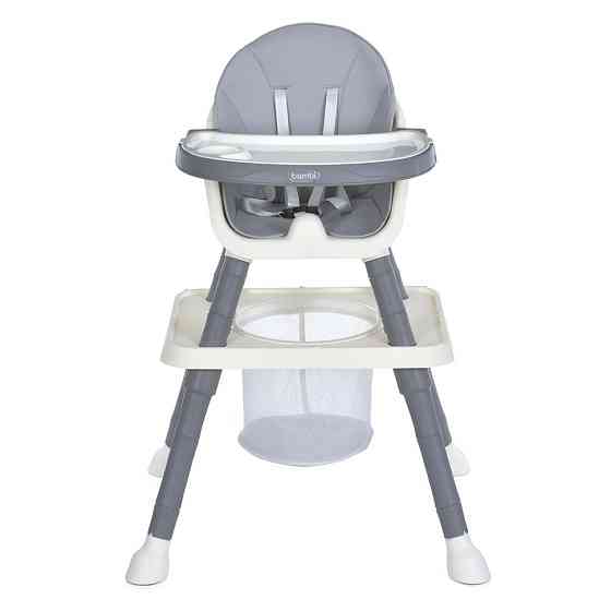 Дитячий стільчик для годування 2 в 1 M 6041 Gray Вінниця