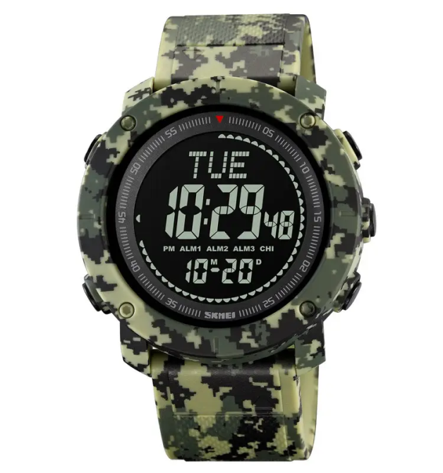 Чоловічий спортивний годинник з компасом Skmei 2095 (Камуфляж) Вінниця - фото 1
