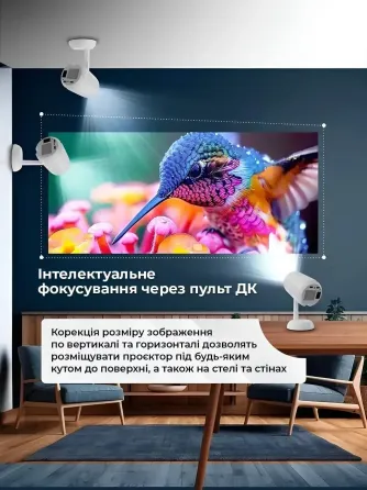 Портативный проектор Android 13 (TS-6) Коломыя