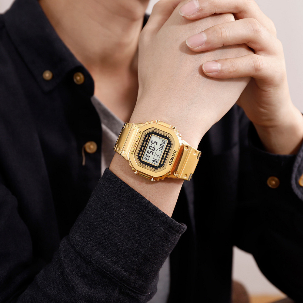 Skmei 1456GD Gold SBR Киев - изображение 5