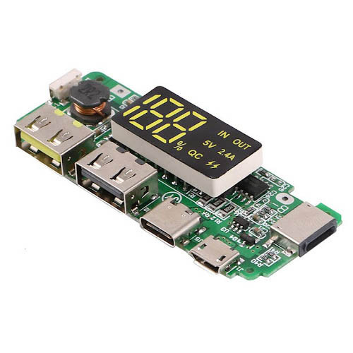 Плата-контроллер для зарядки Power Bank с дисплеем Киев - изображение 11