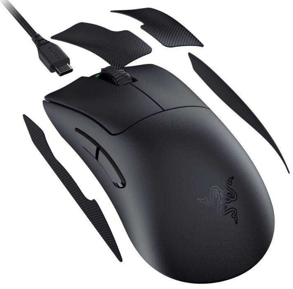 Миша: Razen DeathAdder V3 Pro Black ( RZ01-04630100-R3G1) Киев - изображение 8