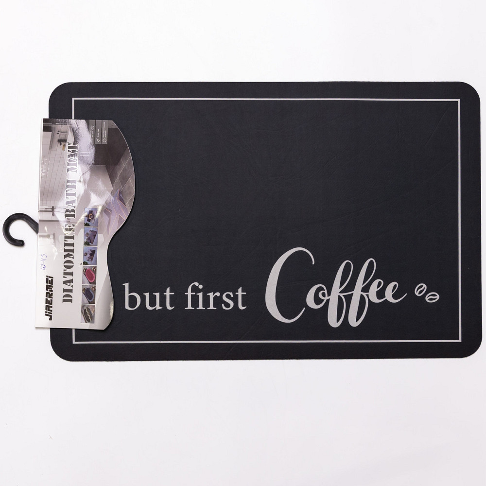 Коврик для кухни But first Coffee 38*58 см диатомитовый HP-42-43 Киев - изображение 2