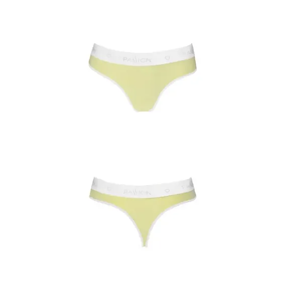 Спортивні трусики-стрінги Passion PS007 PANTIES M, yellow Львів