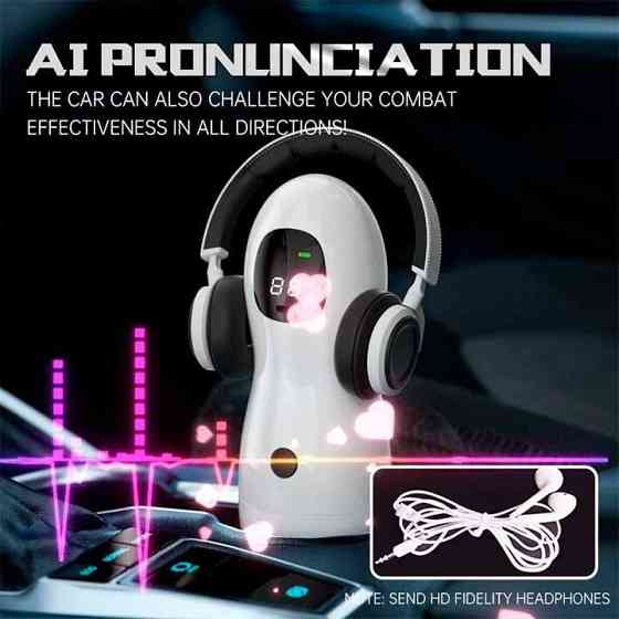 Автоматичний мастурбатор із навушниками та дисплеєм Sex robot USB Type-C Вінниця