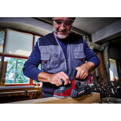 Электрорубанок Einhell TP-PL 18/3 Li BL - Solo PXC 18V, 82мм, до 2мм (без АКБ и ЗУ) (4345405) Винница - изображение 3