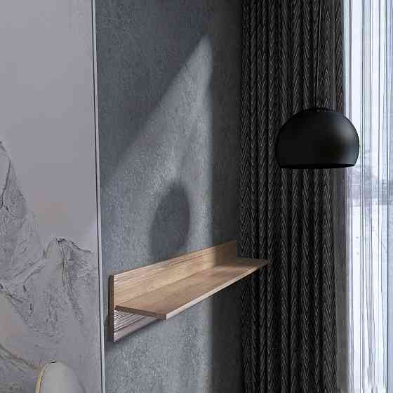 Полиця навісна Еверест ПЛН-1 Лайт Дуб сонома (DTM-4665) Дніпро