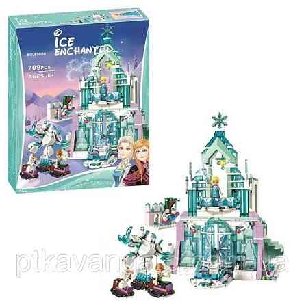 Конструктор блоковий крижаний замок Ельзи Холодне Серце 10664 706 деталей зимовий палац Хмельницький