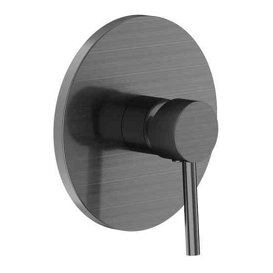 Змішувач прихованого монтажу VOLLE CRUZE pistola gris для душу графіт Київ