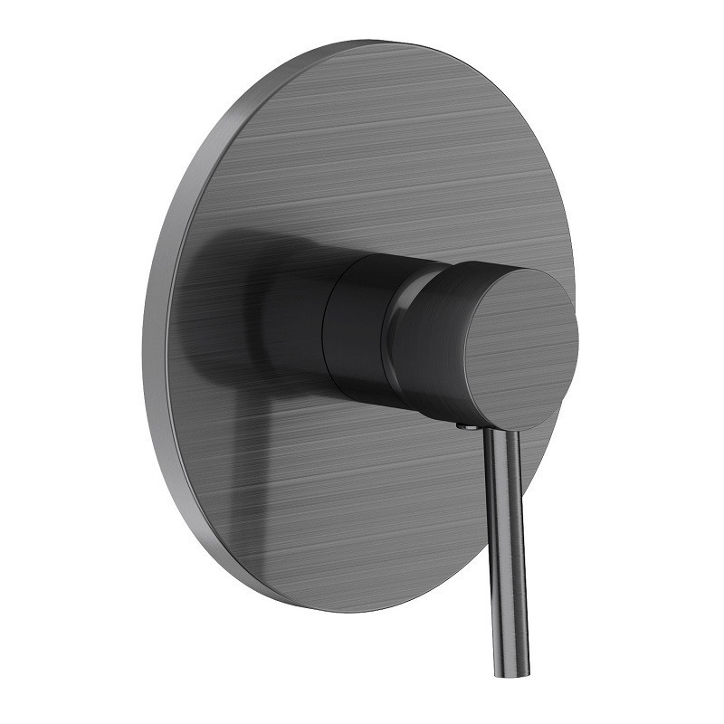 Змішувач прихованого монтажу VOLLE CRUZE pistola gris для душу графіт Київ - фото 1