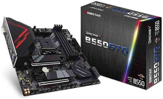 Материнська плата Biostar B550 (sAM4,  AMD B550, PCI-Ex16) (B550GTQ) Київ