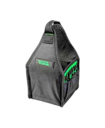 Сумка для инструмента открыта MASTERTOOL 160х170х310 мм 8 карманов усиленное дно 1680 DEN 79-1930 Ровно