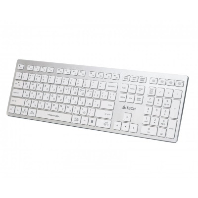 Клавиатура A4Tech FBX50C USB/Bluetooth White (FBX50C White) Винница - изображение 2