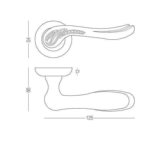 Ручка A-2011 MACC Матовая бронза Киев