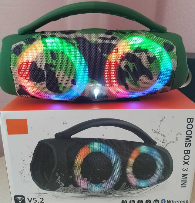 Bluetooth Колонка BOOMS BOX 3 MINI. Харьков - изображение 5