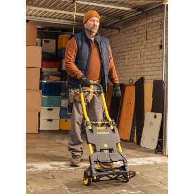 Тележка грузовая Stanley раскладная, до 70/137кг, материал сталь, вес 7,4кг (SXWT-FT585) Винница