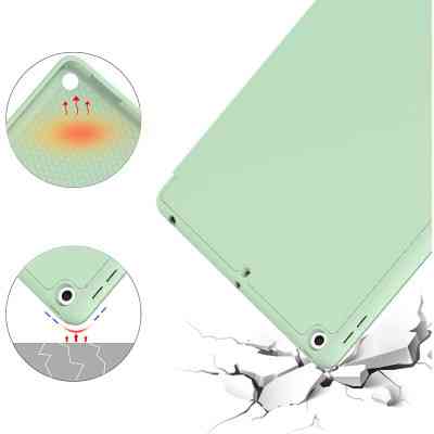 Чехол для планшета BeCover Tri Fold Soft TPU Silicone Apple iPad Air 4 10.9 2020/2021 Green (706871) (706871) Винница