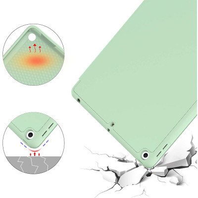 Чехол для планшета BeCover Tri Fold Soft TPU Silicone Apple iPad Air 4 10.9 2020/2021 Green (706871) (706871) Винница - изображение 4