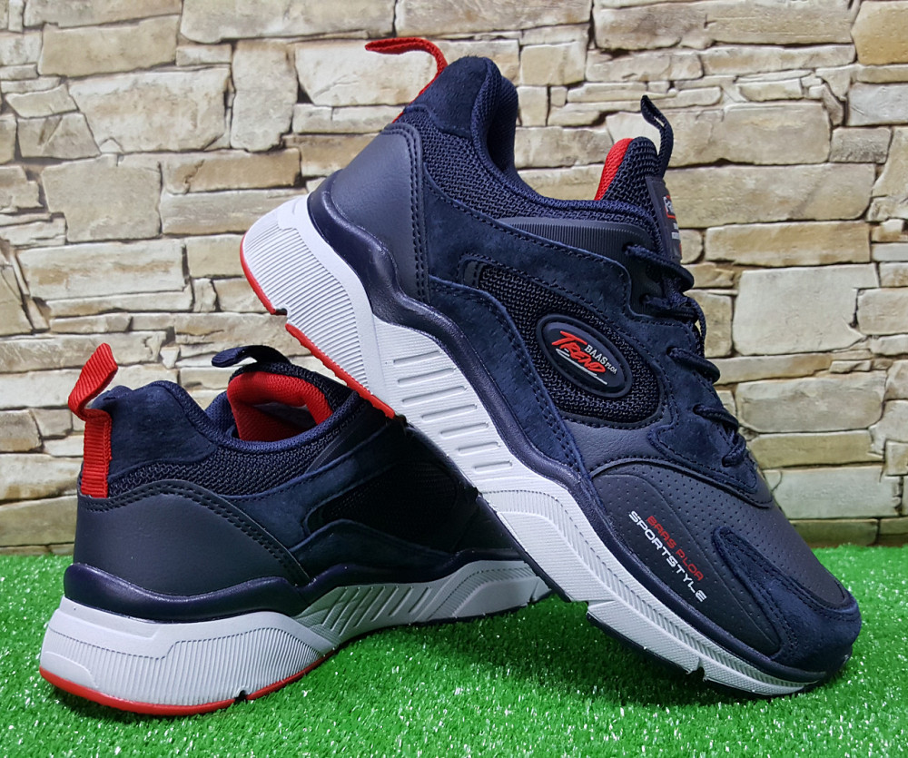 Подростковые кожаные кроссовки BaaS Frend,производство Польши Киев - изображение 1