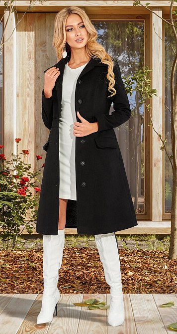 Стильне пальто (44) Київ - фото 2