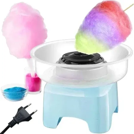 Компактный аппарат для сахарной ваты Safmax, 500 Вт, кварцевый нагрев, лёгкий в использовании Одесса - изображение 1