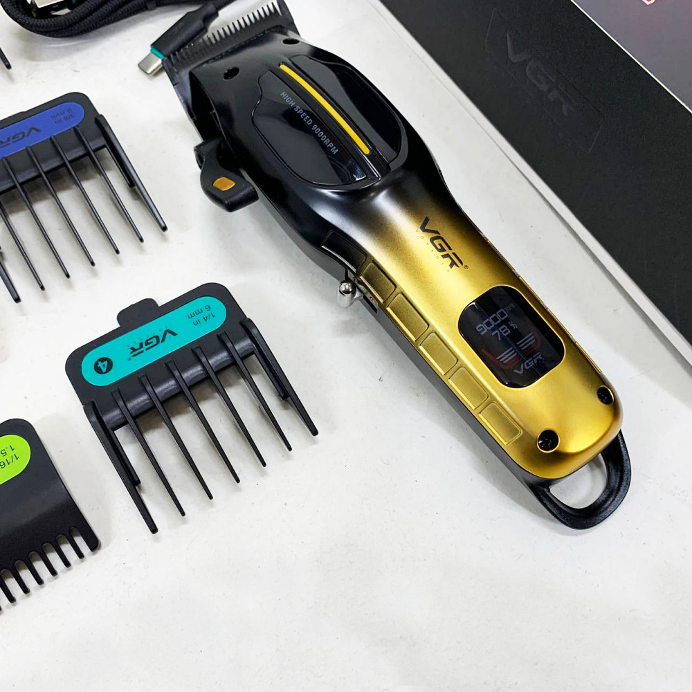 Машинка для стрижки короткої стрижки, Електробритва для стрижки голови Машинка окантовки CP-16 Івано-Франківськ - фото 8