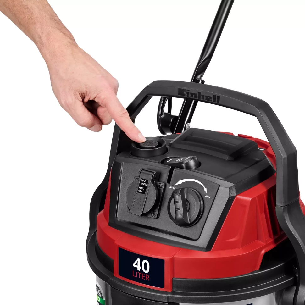 Профессиональный пылесос для влажной и сухой уборки Einhell TE-VC 4090 SACL(2347445) Киев - изображение 7