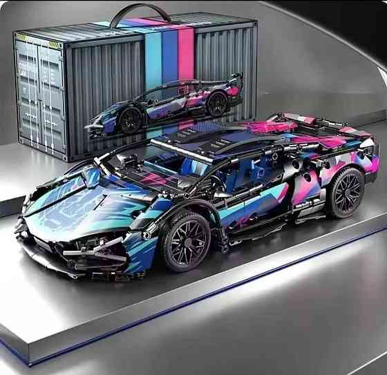 Конструктор спортивна машинка Lamborghini Cyberpunk, 1314 деталей, Маштабо 1:14 Ламба кіберпанк Київ